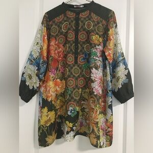 Johnny Was Silk Tunic